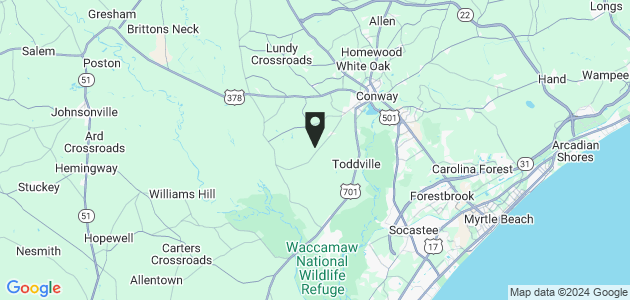 Property position on map