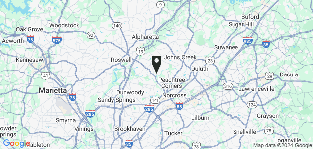 Property position on map