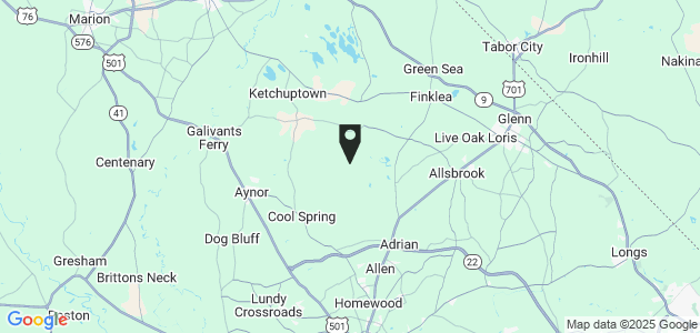 Property position on map