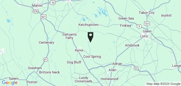 Property position on map