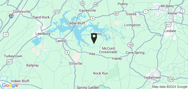 Property position on map