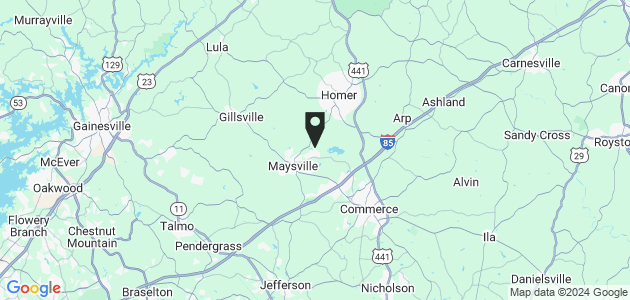 Property position on map