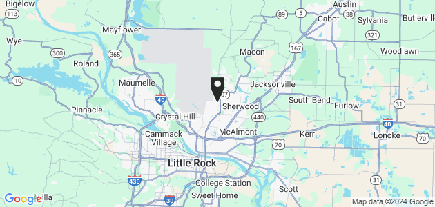 Property position on map