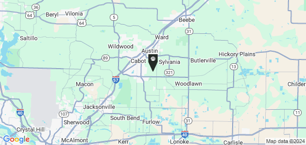 Property position on map