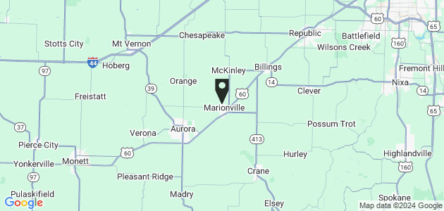 Property position on map