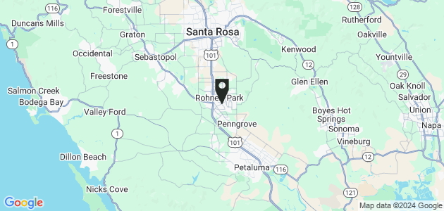 Property position on map