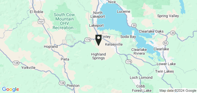 Property position on map