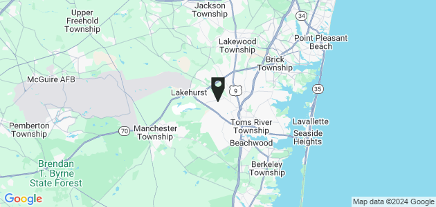 Property position on map