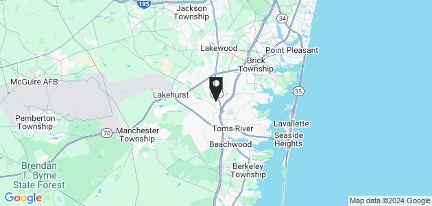 Property position on map