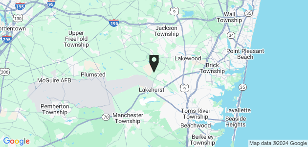 Property position on map