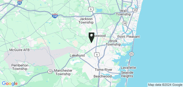 Property position on map