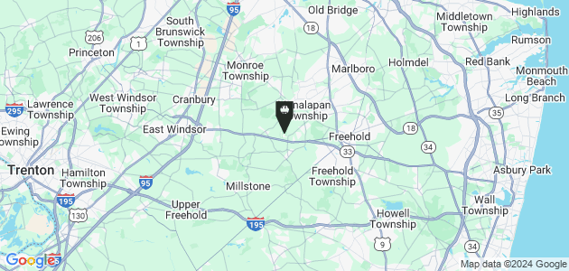 Property position on map