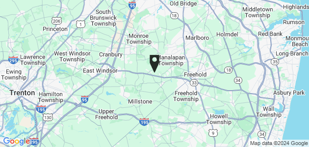 Property position on map