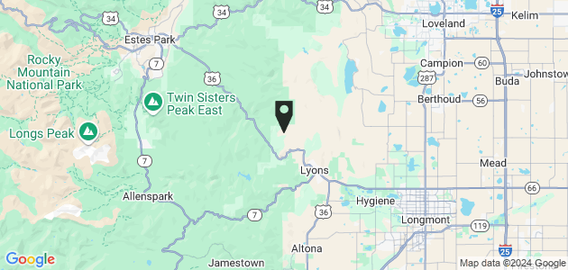 Property position on map