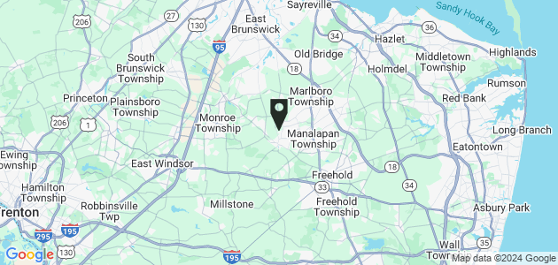 Property position on map