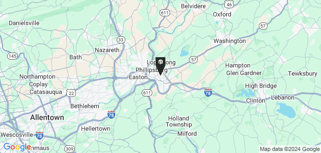 Property position on map