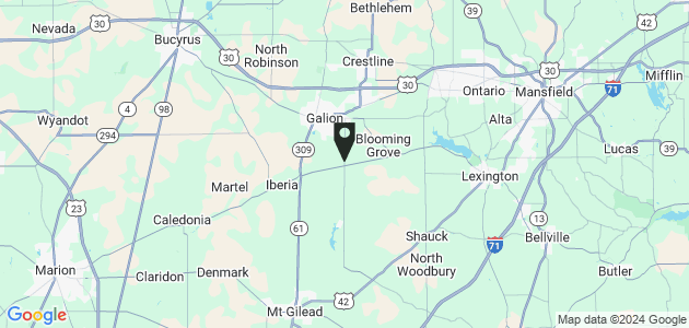 Property position on map