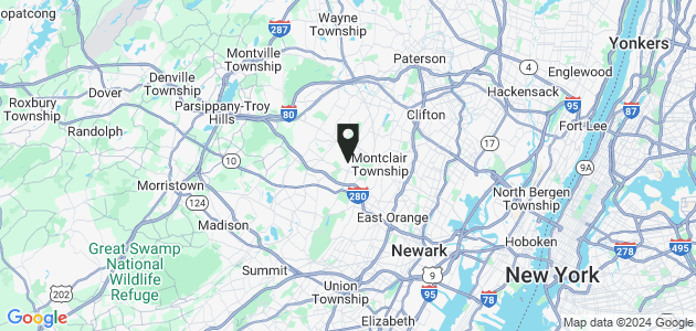 Property position on map