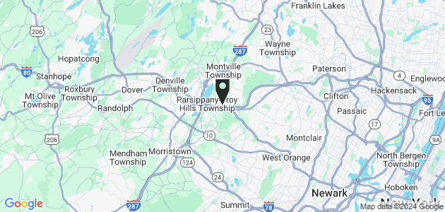 Property position on map