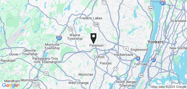 Property position on map