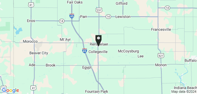 Property position on map