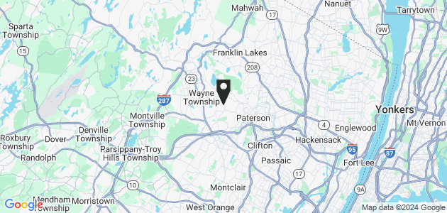 Property position on map