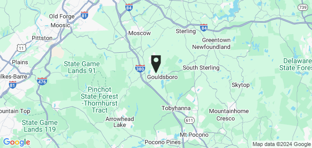 Property position on map