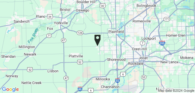 Property position on map