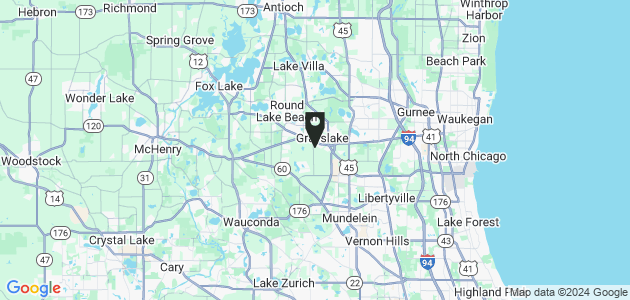 Property position on map