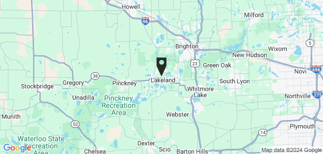 Property position on map