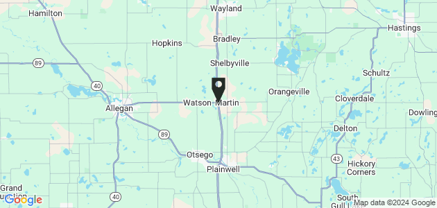 Property position on map