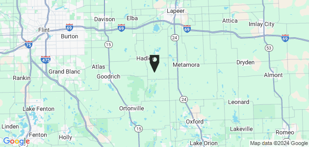 Property position on map