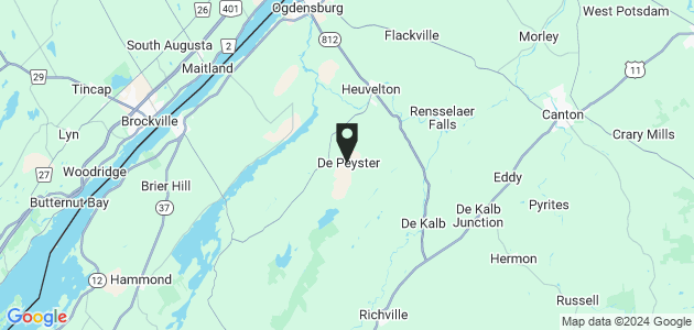 Property position on map